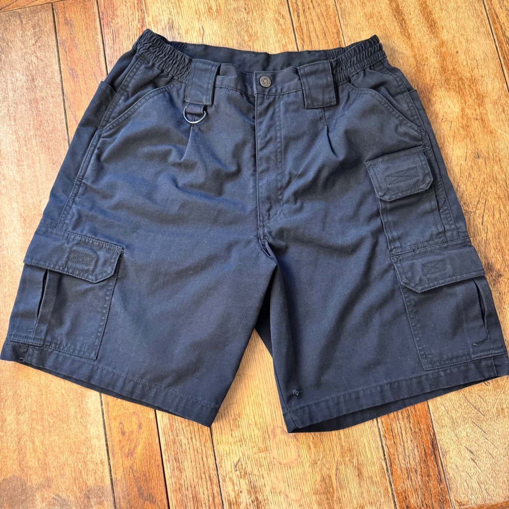 Propper Cargo Shorts Men 32 Black Tactical Public Safety Utility Pockets